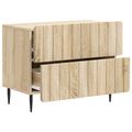 vidaXL Nočný stolík Dub sonoma 62 x 34,5 x 49,5 cm Kompozitné drevo