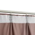 vidaXL Zatemňovacie závesy 2ks s háčikmi, zamat, staroružové 140x245cm
