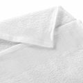 vidaXL Uteráky do sauny 25 ks, bavlna 350 g/m², 80x200 cm, biele