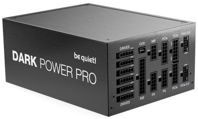 Be quiet! / zdroj DARK POWER PRO 13 1300W / ATX3.1 / active PFC / 135mm fan / 80PLUS Titanium / modulárny zdroj, ATX, 1300W, aktivný PFC, 135mm ventilátor, odpojiteľné káble, 80PLUS Titanium