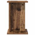 vidaXL Stojan na rastliny 2 ks Staré drevo 25 x 25,5 x 40,5 cm