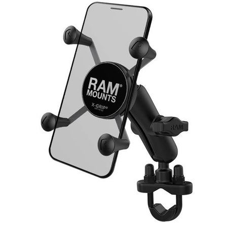 RAM zostava - malý držiak X-Grip so stredným ramenom a úchytom U-Bolt na priemer 0,50'' až 1,25''