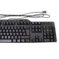 Dell KB-522/Drátová USB/GER-Layout/Černá Klávesnice, drátová, multimediální, německá, USB, černá