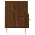 vidaXL TV skrinka hnedý dub 80x36x50 cm spracované drevo