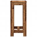 vidaXL Barový stôl staré drevo 51x50x103,5 cm kompozitné drevo