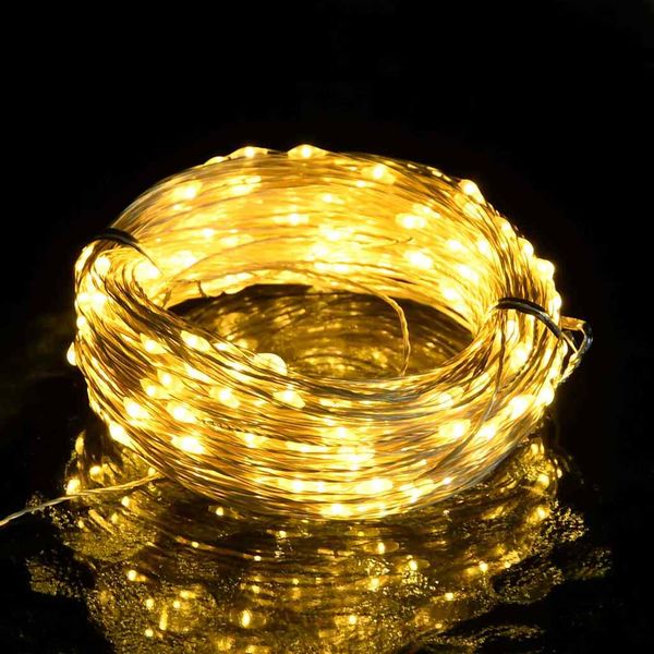 vidaXL LED reťaz s 300 LED diódami, teplá biela 30 m