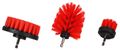 Sada kartáčov na vrtačku pre čistenie auta CAR DETAILING DRILL BRUSH 3 MEDIUM, 3 ks SIXTOL