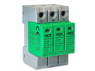 Prepätová ochrana VCX T2-DC trieda T2 (C) 3P 1500V