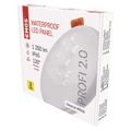 LED panel VIXXO 155mm, kruhový vstavaný biely, 13,5W neutr. b., IP65