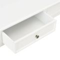 vidaXL Konferenčný stolík biely 100x55x45 cm drevený