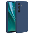 Puzdro Etteri Silicone pre Samsung Galaxy A56 5G tmavomodré