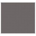vidaXL Záťažová prikrývka šedá 200x225 cm 13 kg látka