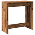 vidaXL Barový stôl staré drevo 102x50x103,5 cm kompozitné drevo