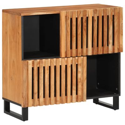 vidaXL Komoda 80x34x75 cm akáciový masív