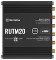 Teltonika RUTM20 průmyslový router   1x LAN, 1x WAN, 1× PoE IN, 1x PoE OUT, 5G Telit global, Dual SIM + eSIM, WiFi 5 5G router, Sub-6GHz SA/NSA, 2,5/3,4 Gbps DL, dual SIM, eSIM, Wi-Fi 5, PoE In/Out, 2× GbE, TPM 2.0, -40 až +75 °C, hliník