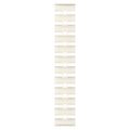 Skrutková svorkovnica 12× 2,5–4 mm2, 450 V, biela