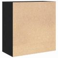 vidaXL Servírovacia skriňa Čierny dub 78 x 38 x 80 cm Kompozitné drevo