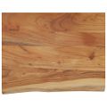 vidaXL Nástenná polica 40x30x3,8 cm obdĺžnik masívna akácia živá hrana