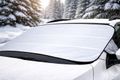 Clona proti námraze, snehu a slnku CAR SNOW COVER 2, 200 x 70 cm SIXTOL
