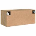 vidaXL Nástenná skrinka 80 x 36.5 x 35 cm Kompozitné drevo dub artisan