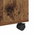 vidaXL Konferenčný stolík Staré drevo 75 x 75 x 38 cm Kompozitné drevo