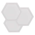 GoSmart LED svietidlo Hexagon, rozširujúca sada, 3 časti, 1,8W, RGBIC stmievateľné, WiFi