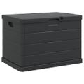 vidaXL Úložná krabica do záhrady Plast 77,5 x 54,5 x 53 cm Antracit