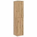 vidaXL Highboard Remeselný dub 35 x 39 x 168 cm
