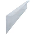 vidaXL Plot proti slimákom pozinkovaná oceľ 170x170x25 cm