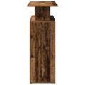 vidaXL Recepčný stôl staré drevo 100x40x104 cm kompozitné drevo
