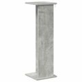 vidaXL Stojan na rastliny 2 ks Betónovo sivá 25 x 25,5 x 80,5 cm