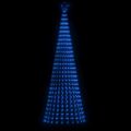 vidaXL LED vianočný stromček 688 LED modré 300 cm