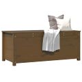 vidaXL Úložný box medovo-hnedý 110x50x45,5 cm masívna borovica
