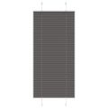 vidaXL plisovaná roleta čierna 55x150 cm Šírka látky 54,4 cm