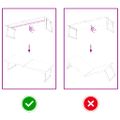 vidaXL Stolová doska svetlohnedá 160x50x(2-6)cm ošetrený masív hrany