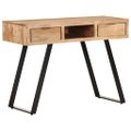 vidaXL Stolík 107x45x79 cm akáciový masív s prirodzenými hranami