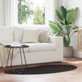 vidaXL Kusové koberce HUARTE Čierna 80 x 150 cm Polyester