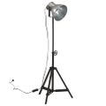 vidaXL Podlahová lampa 25 W starožitná strieborná 35x35x65/95 cm E27