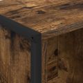 vidaXL Knižnica 68 x 30 x 108.5 cm Kompozitné drevo Dymová dub