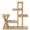 vidaXL Stojan na rastliny Biela 95 x 25 x 101,5 cm