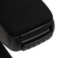 vidaXL Lakťová opierka do auta čierna 14,5x32x(27-46) cm ABS