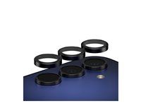 PanzerGlass Hoops Samsung Galaxy A15/A15 5G ochranné krúžky pre šošovky fotoaparátu - čierny hliník/sklo