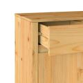 vidaXL Servírovacia skriňa so zásuvkou Drammen Dub 79 x 43 x 75.5 cm