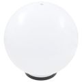 vidaXL LED lampy v tvare gule 4 ks 40 cm PMMA