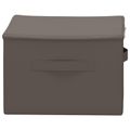 vidaXL Úložná krabica 6 ks Netkaná látka 50 x 30 x 25 cm 37,5 L Sivá