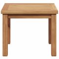 vidaXL Konferenčný stolík Hnedá 45 x 45 x 36 cm Husté teakové drevo