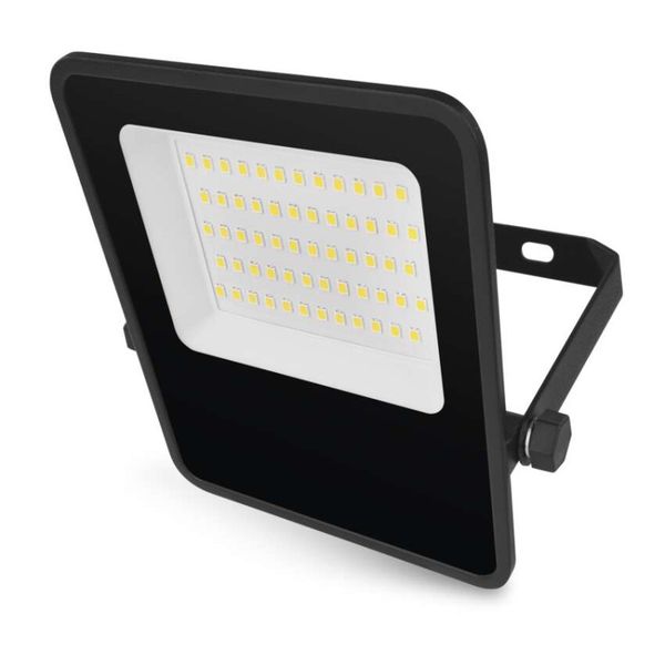 LED reflektor VISIO čierny, 30W neutrálna biela