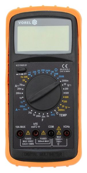 Digitálny multimetr VOREL TO-81784