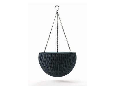Kvetináč KETER Hanging Sphere Graphite