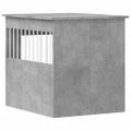 vidaXL Nábytková prepravka pre psa betón. sivá 64,5x80x71cm komp.drevo